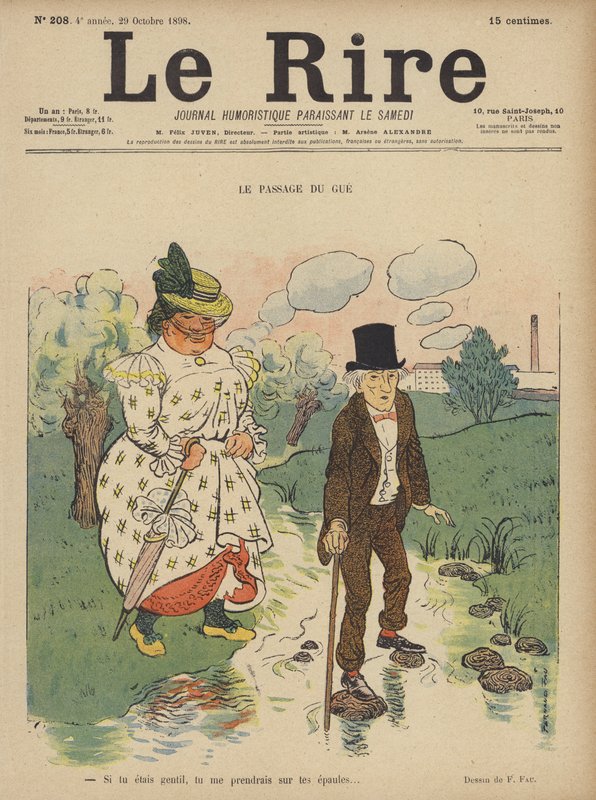 Illustrasjon for Le Rire av Fernand Fau