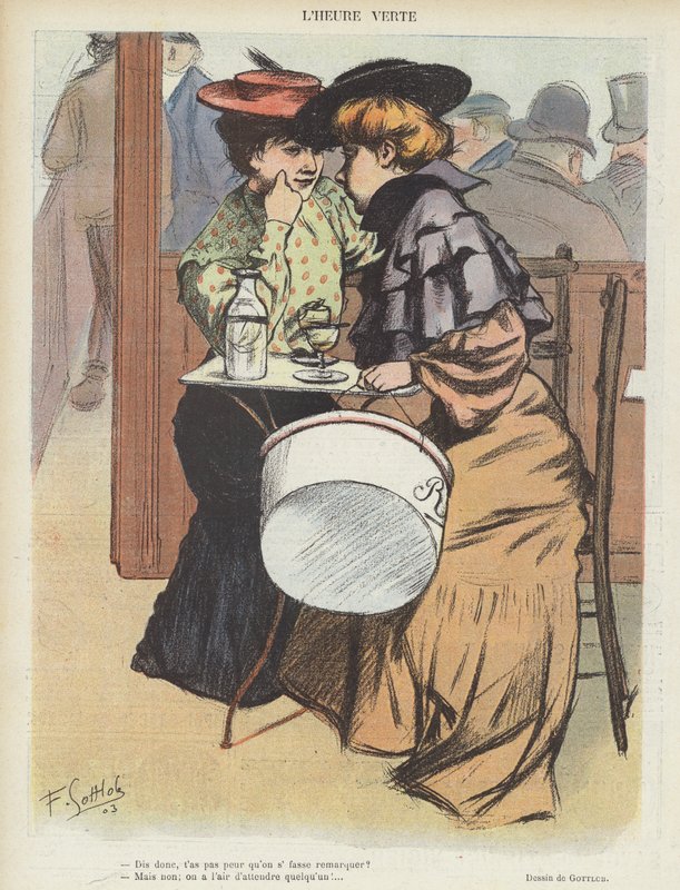 Illustrasjon for Le Rire av Fernand Louis Gottlob