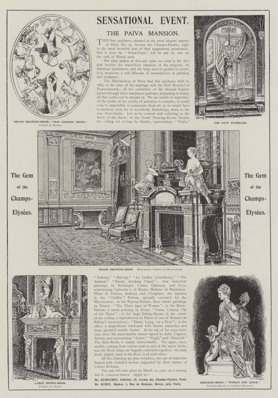 Annonse, Paiva Mansion av Feuillet