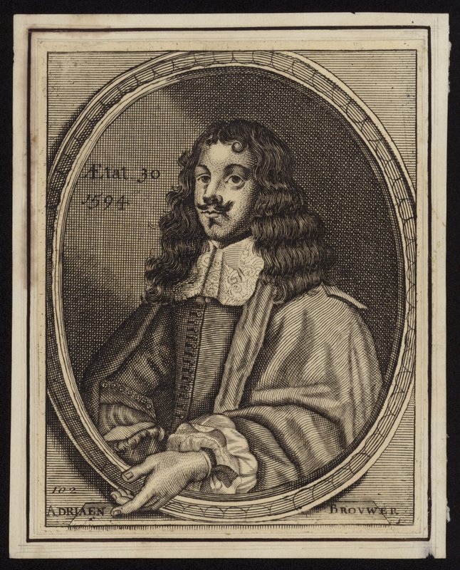 Adriaen Brouwer av Flemish School