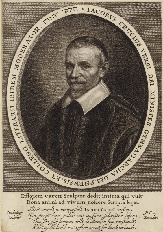 Portrett av Jacob Crucius av Flemish School