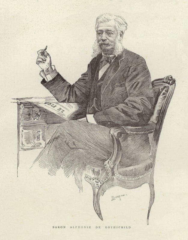 Baron Alphonse James de Rothschild av Florian
