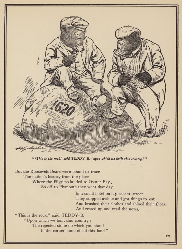 Dette er steinen, sa Teddy B, som vi bygget dette landet på. av Floyd V. Campbell