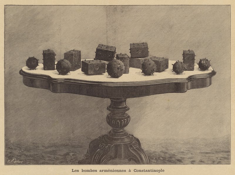 Armenske bomber i Konstantinopel av Fortune Louis Meaulle