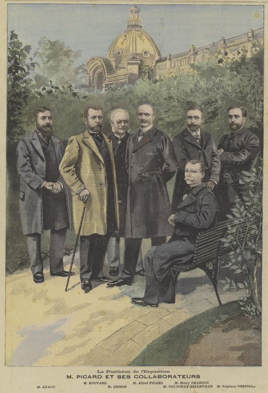 Arrangørene av 1900 Exposition Universelle i Paris av Fortune Louis Meaulle
