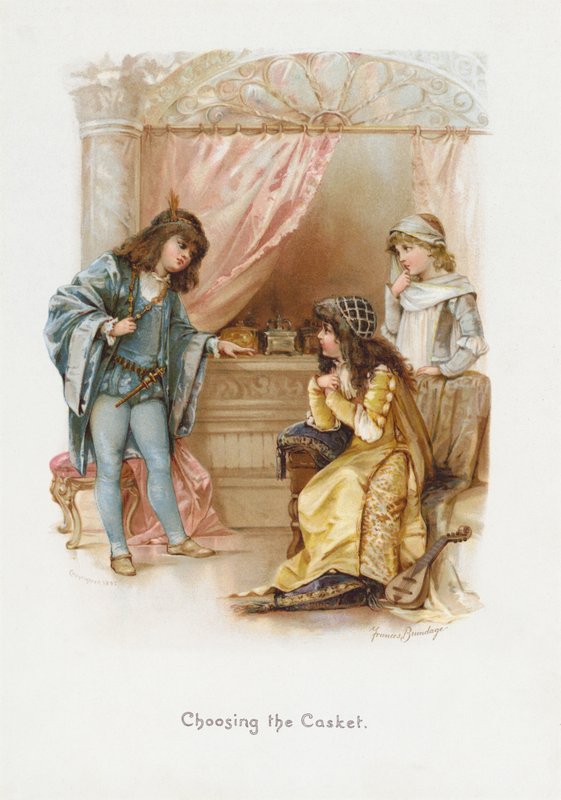 Velge kisten (chromolitho) av Frances Brundage