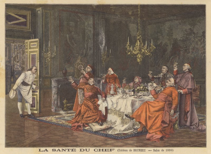 La sante du Chef (To the Health of the Chef) av Francesco Brunery