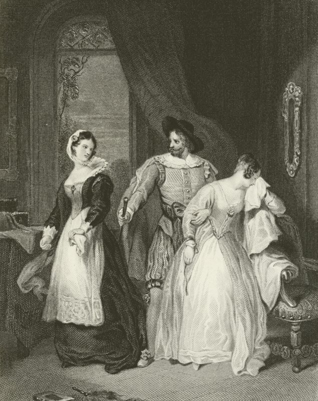 Katherine og Bianca av Francis Phillip Stephanoff