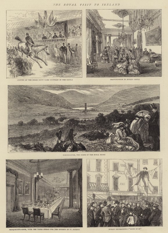 Det kongelige besøket til Irland av Francis S. Walker