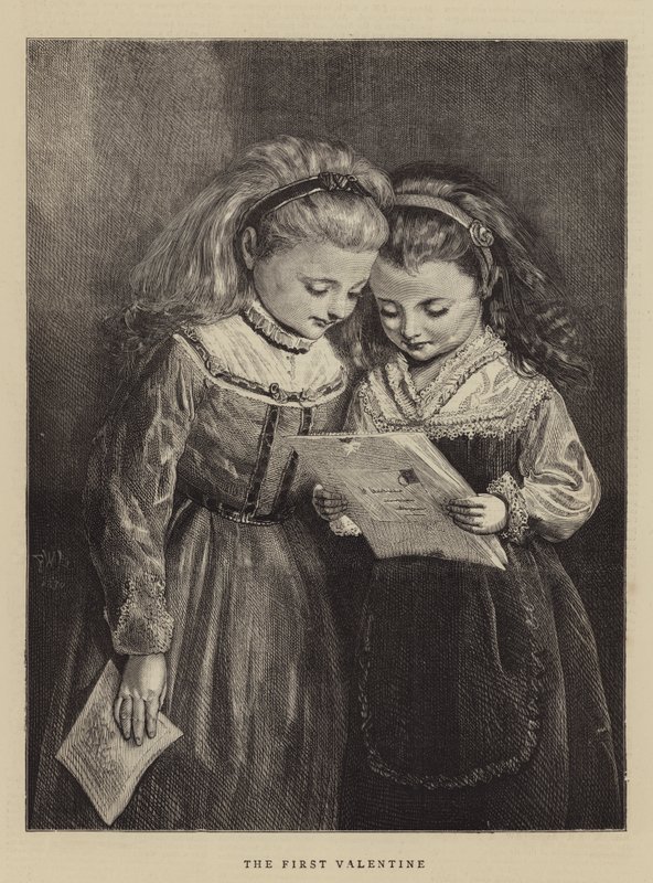 Den første Valentine av Francis Wilfred Lawson