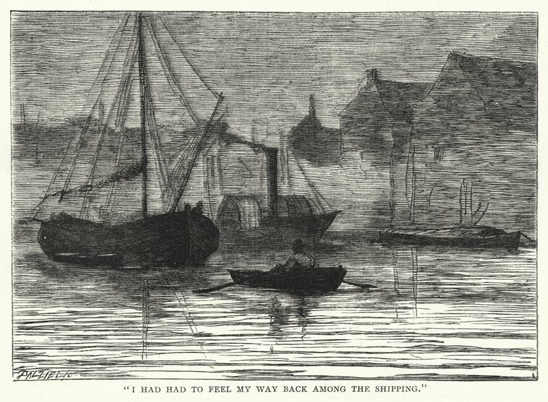 Illustrasjon for store forventninger av Charles Dickens (gravering) av Francis Arthur Fraser