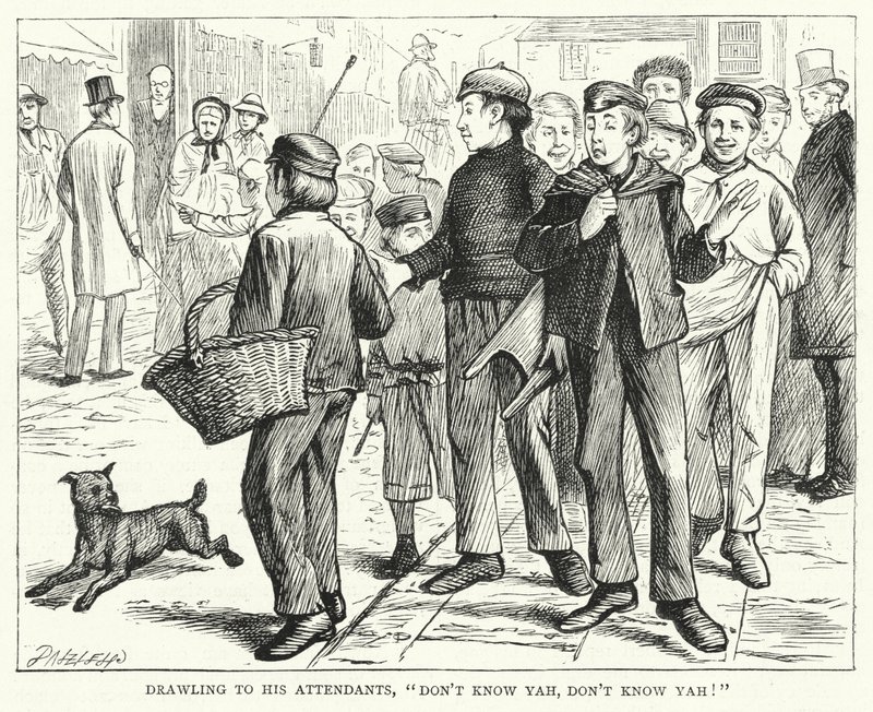 Illustrasjon for store forventninger av Charles Dickens (gravering) av Francis Arthur Fraser