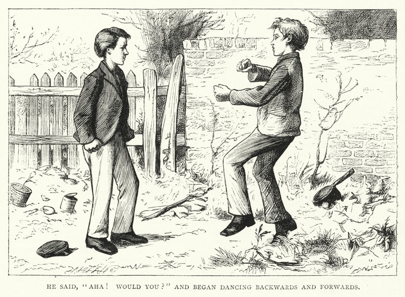 Illustrasjon for store forventninger av Charles Dickens (gravering) av Francis Arthur Fraser