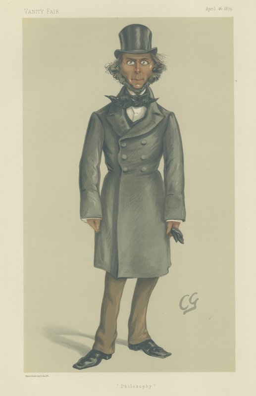 Herr Herbert Spencer av Francis Carruthers Gould