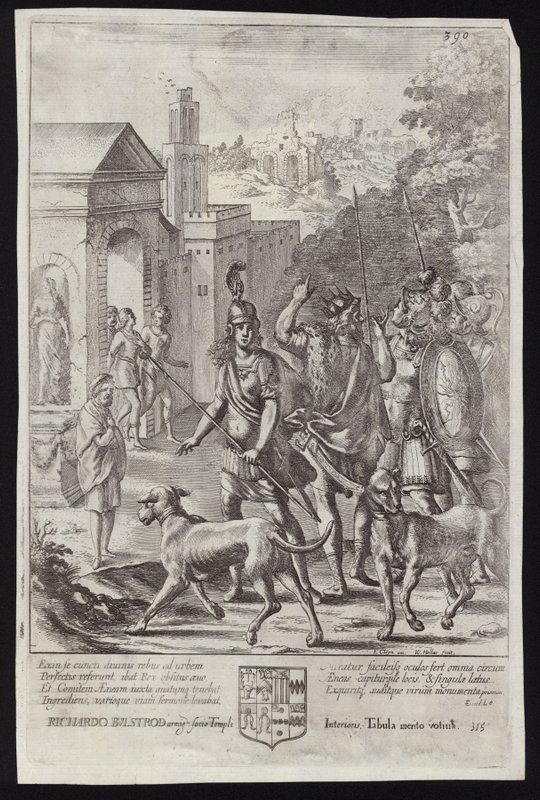 Evander og Aeneas på Palentium av Francis Cleyn