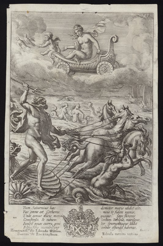Poseidon av Francis Cleyn