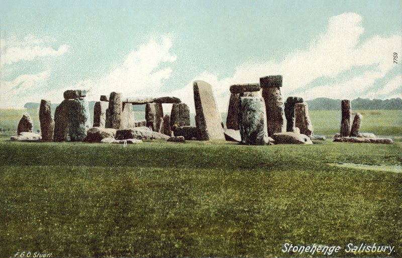Stonehenge, Wiltshire (fargebilde) av Francis G. O. Stuart