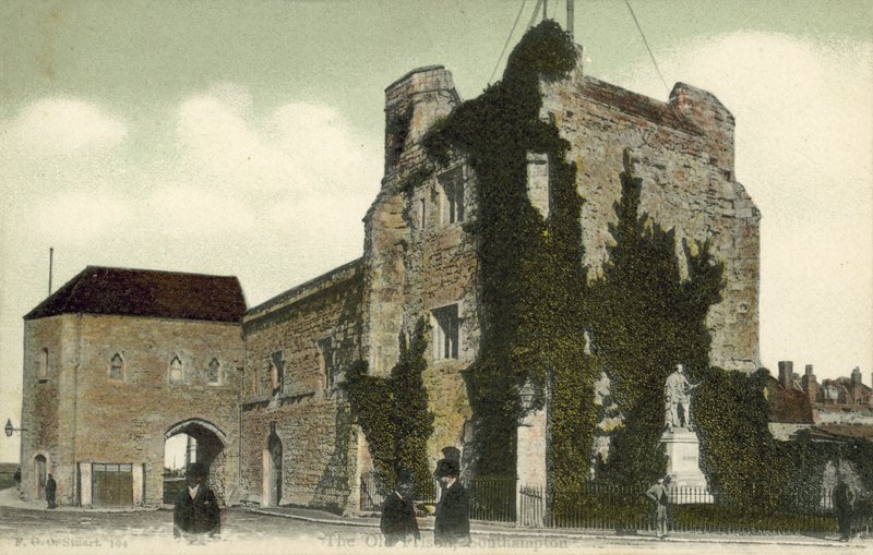 The Old Prison, Southampton (fargebilde) av Francis G. O. Stuart