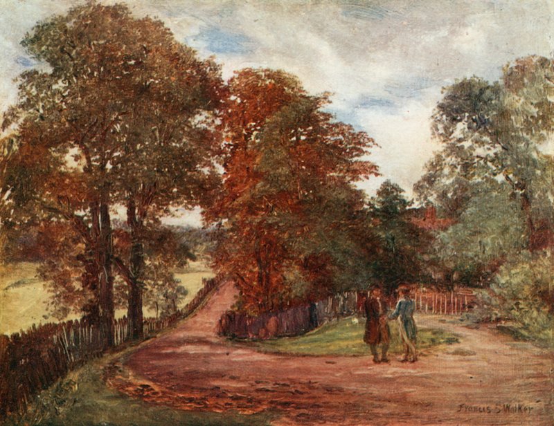 Millfield Lane, Highgate av Francis S. Walker