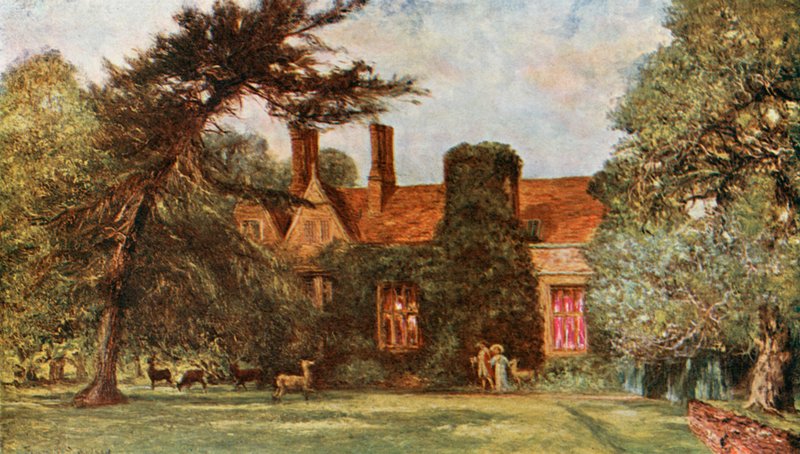 Stoke Poges Manor av Francis S. Walker