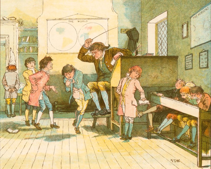 Den øde landsbyen av Oliver Goldsmith av Francis S. Walker