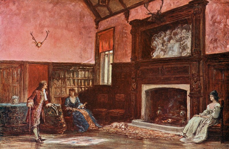Hallen på Stoke Poges Manor av Francis S. Walker