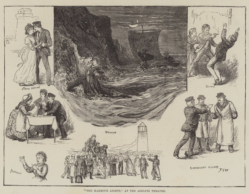 The Harbour Lights, på Adelphi Theatre av Francis S. Walker