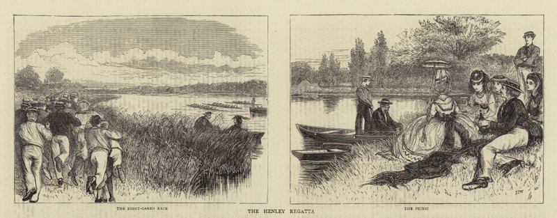 Henley-regattaen av Francis S. Walker