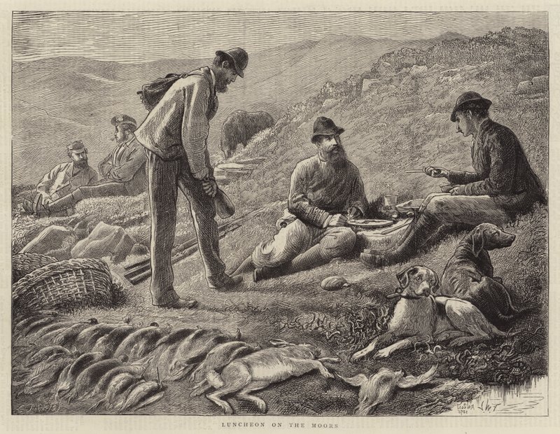 Lunsj på maurerne av Francis Wilfred Lawson