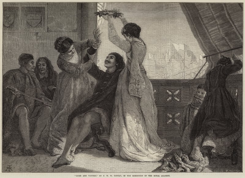 Hjem og seier av Francis William Topham
