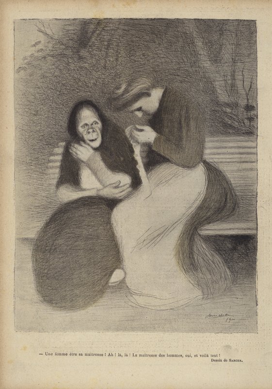 Illustrasjon for Le Rire av Francisco Sancha y Lengo