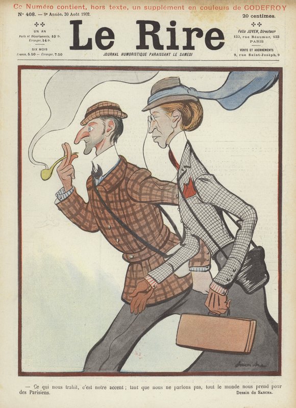 Illustrasjon for Le Rire av Francisco Sancha y Lengo