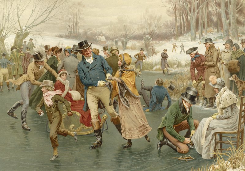 En god jul (chromolitho) av Frank Dadd