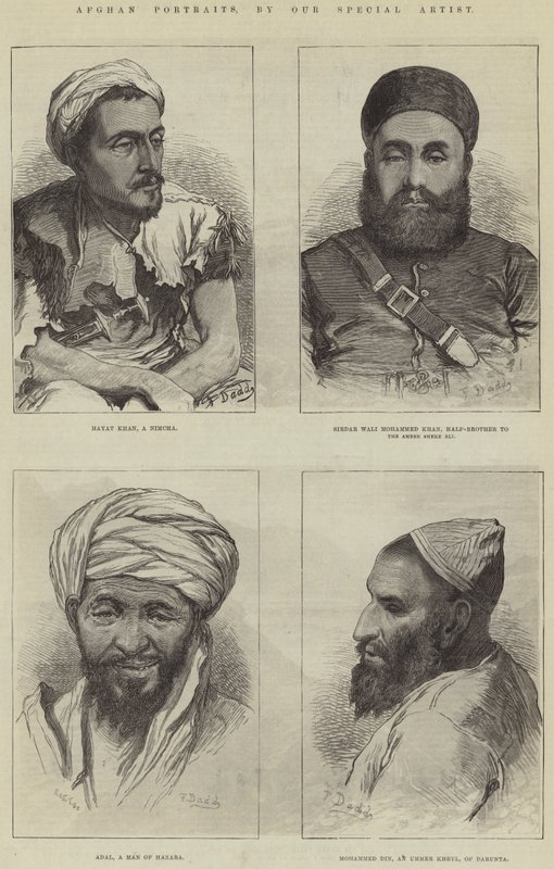 Afghanske portretter av Frank Dadd