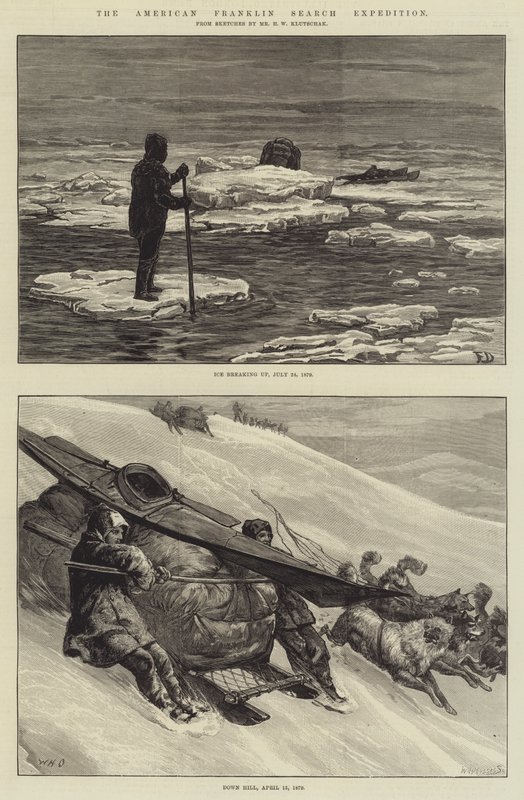 Den amerikanske Franklin-søkeekspedisjonen av Frank Dadd