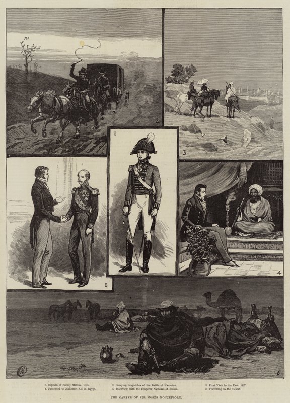 Karrieren til Sir Moses Montefiore av Frank Dadd