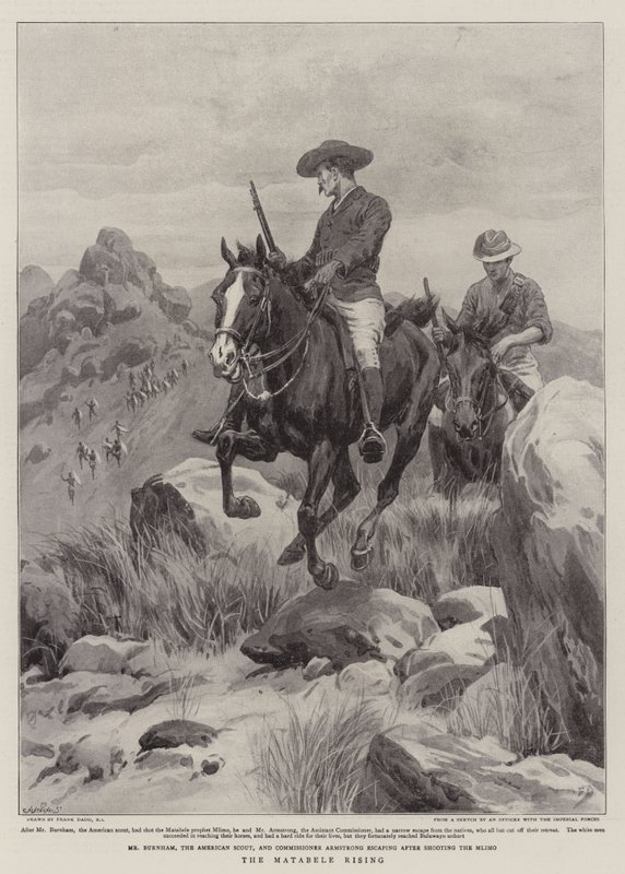Matabele-oppgangen av Frank Dadd