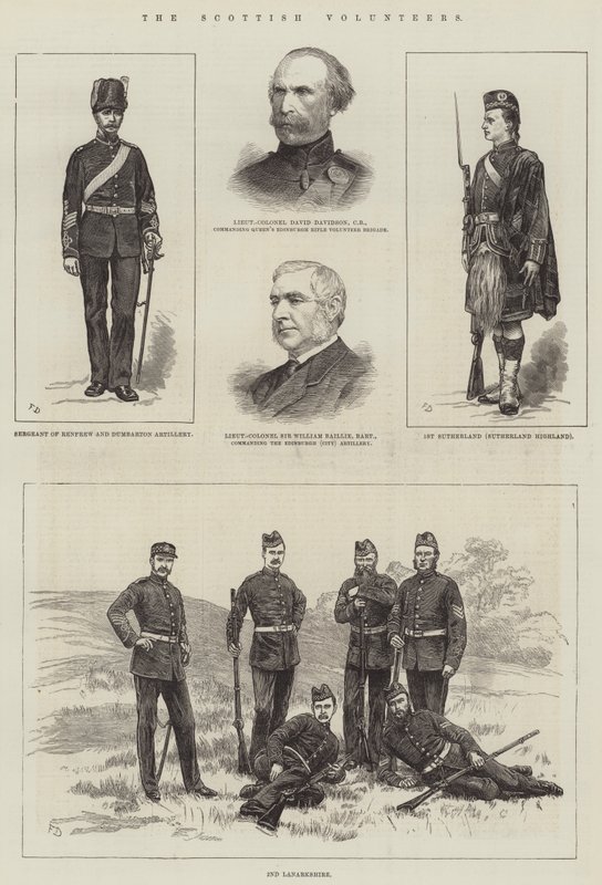 De skotske frivillige av Frank Dadd