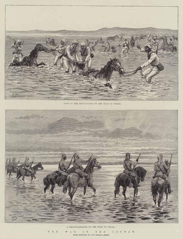 Krigen i Soudan av Frank Dadd