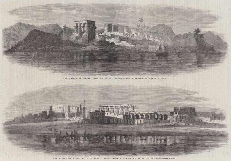 Prinsen av Wales besøk i Egypt av Frank Dillon