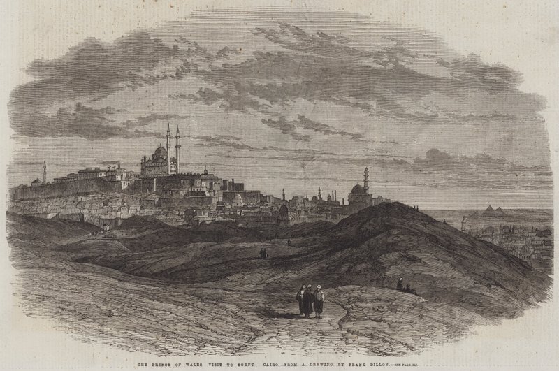 Prinsen av Wales besøk i Egypt, Kairo av Frank Dillon