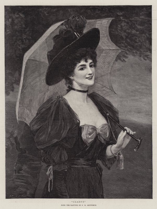 Gladys av Frank Markham Skipworth