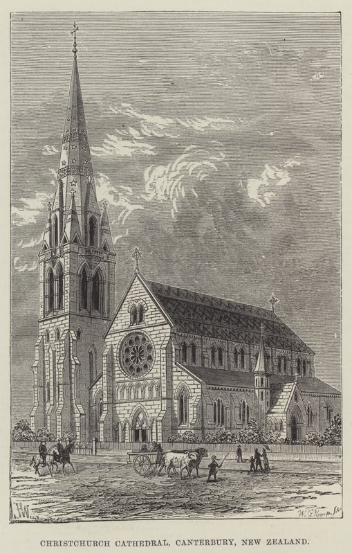 Christchurch Cathedral, Canterbury, New Zealand av Frank Watkins
