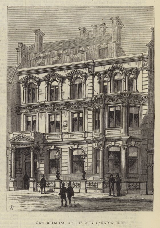Nybygg av City Carlton Club av Frank Watkins