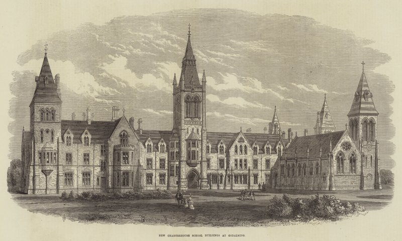 Nye Charterhouse School Buildings på Godalming av Frank Watkins