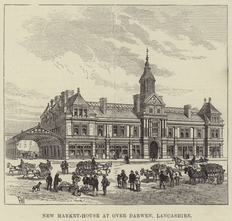 Nytt markedshus i Over Darwen, Lancashire av Frank Watkins