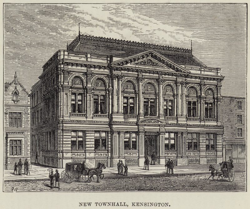 New Townhall, Kensington av Frank Watkins