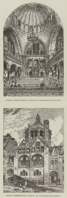 Nytt walisisk presbyteriansk kapell av Frank Watkins