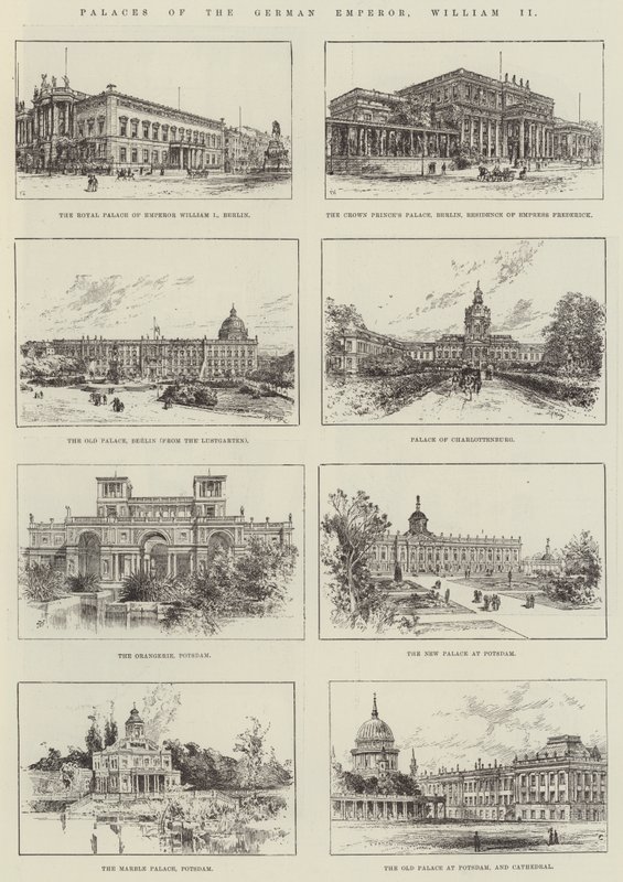 Palasser til den tyske keiseren, William II av Frank Watkins