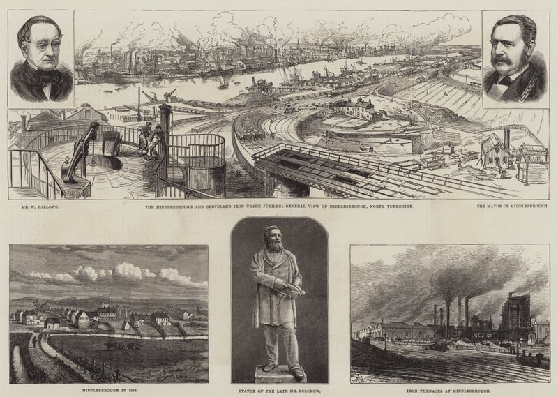 Skisser av Middlesbrough av Frank Watkins